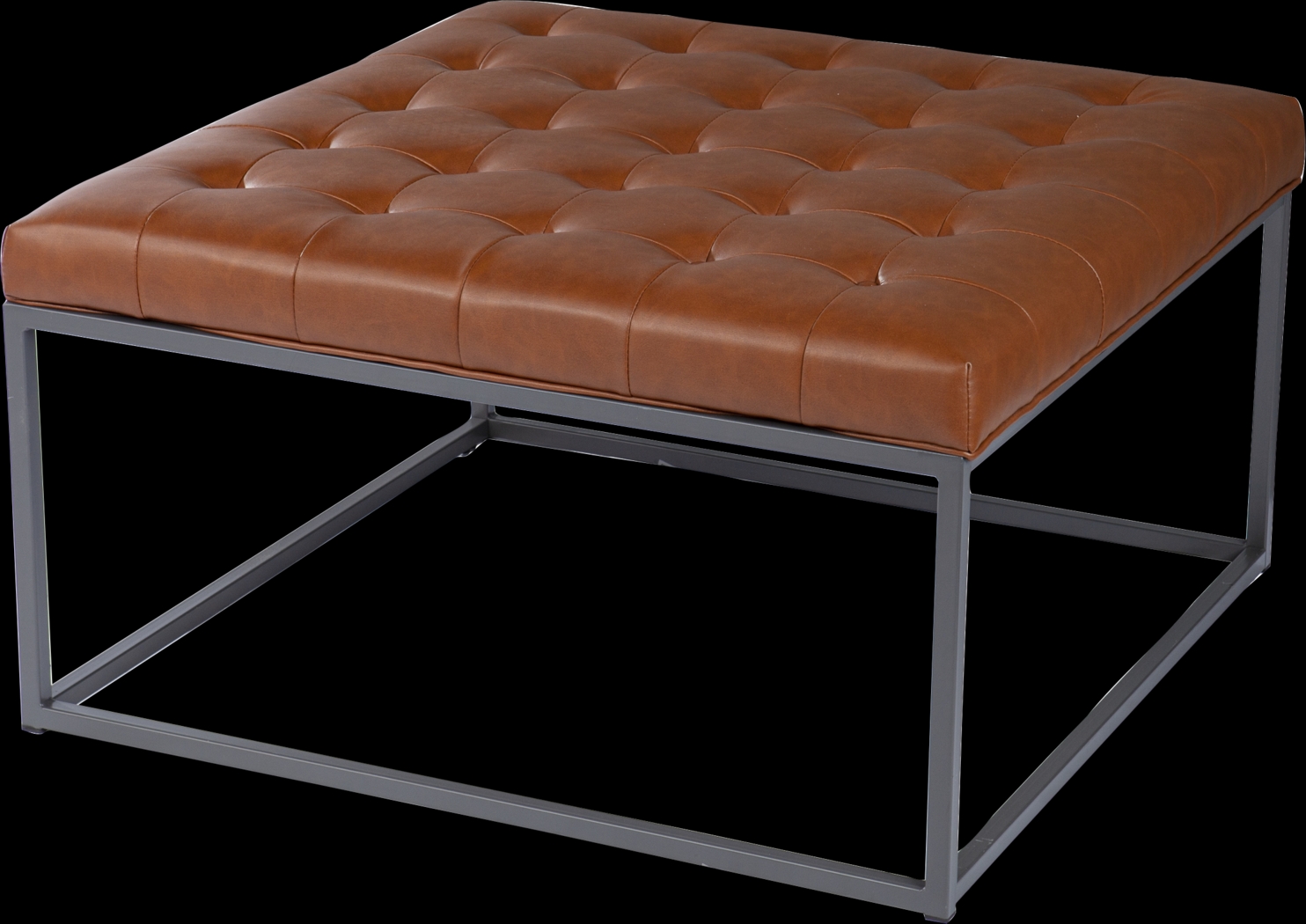 Albania Brown Cocktail Ottoman - Thumbnail - Image 1