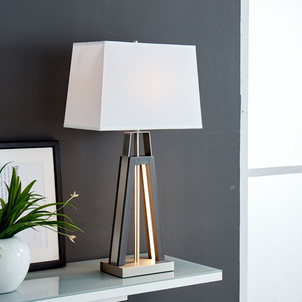Albatross Point Gray Table Lamp - Thumbnail - Image 5