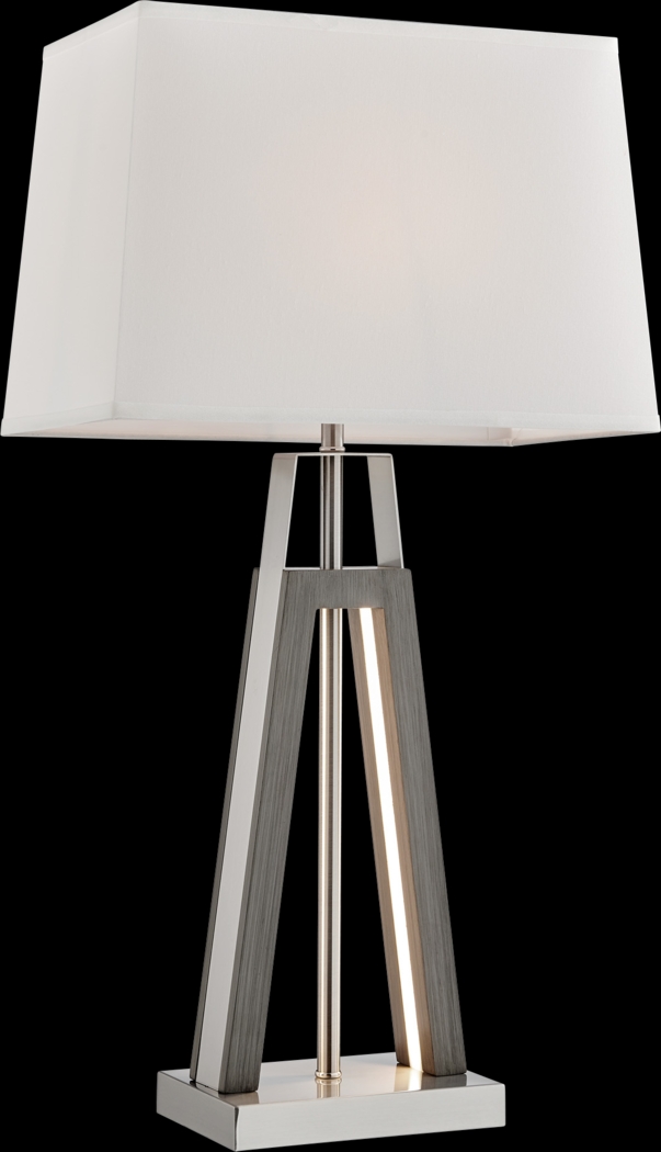 Albatross Point Gray Table Lamp - Thumbnail - Image 1