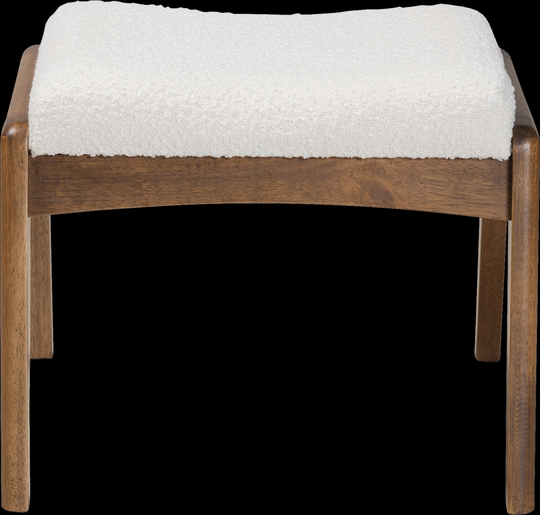 Alberan Off-White Ottoman - Thumbnail - Image 4