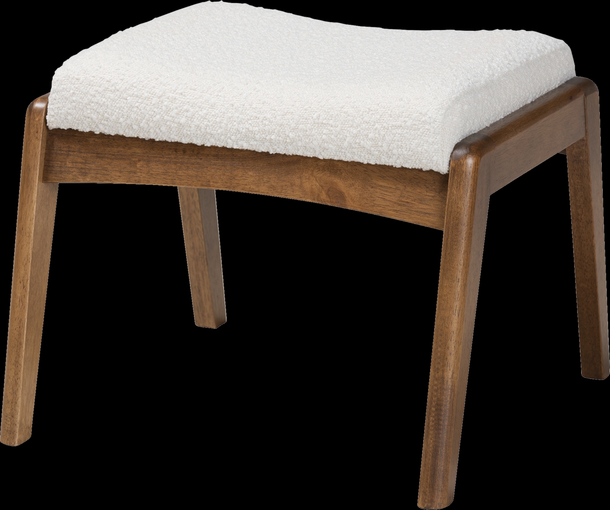 Alberan Off-White Ottoman - Thumbnail - Image 1