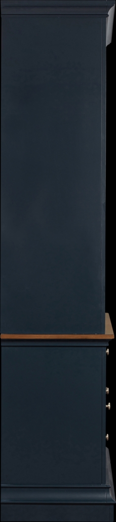 Albermarle Blue 2 Pc Wall Unit with 68.5 in. Console - Thumbnail - Image 9