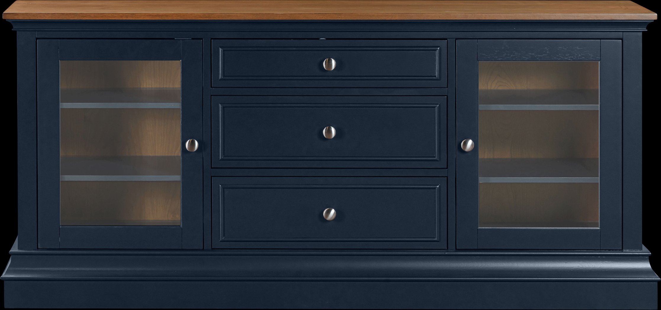 Albermarle Blue 68.5 in. Console - Thumbnail - Image 10