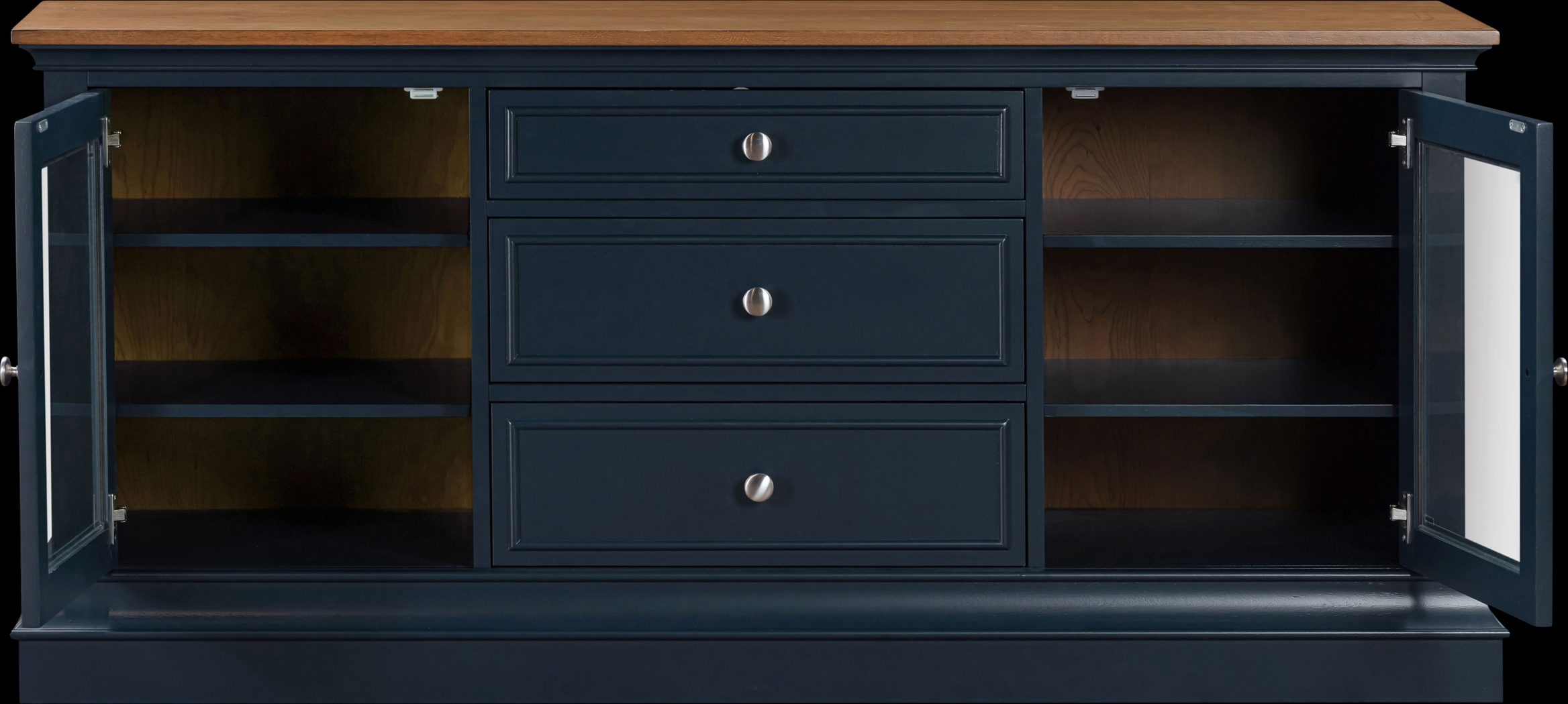 Albermarle Blue 68.5 in. Console - Thumbnail - Image 11