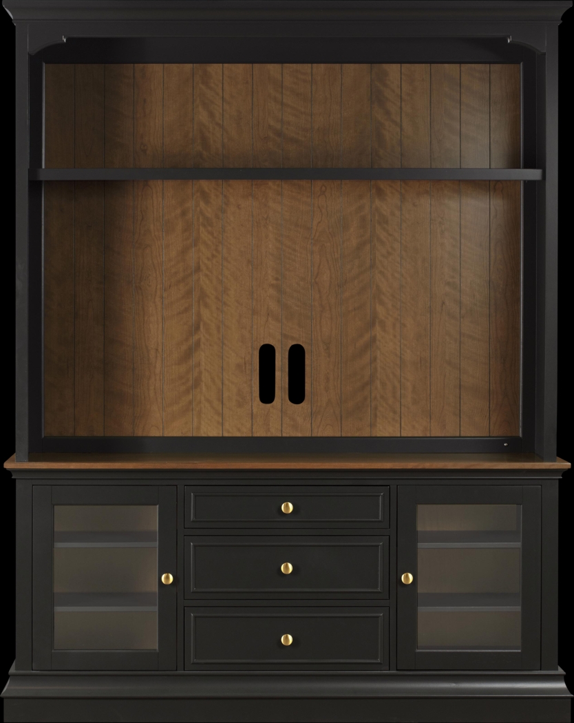 Albermarle Charcoal 2 Pc Wall Unit with 68.5 in. Console - Thumbnail - Image 1