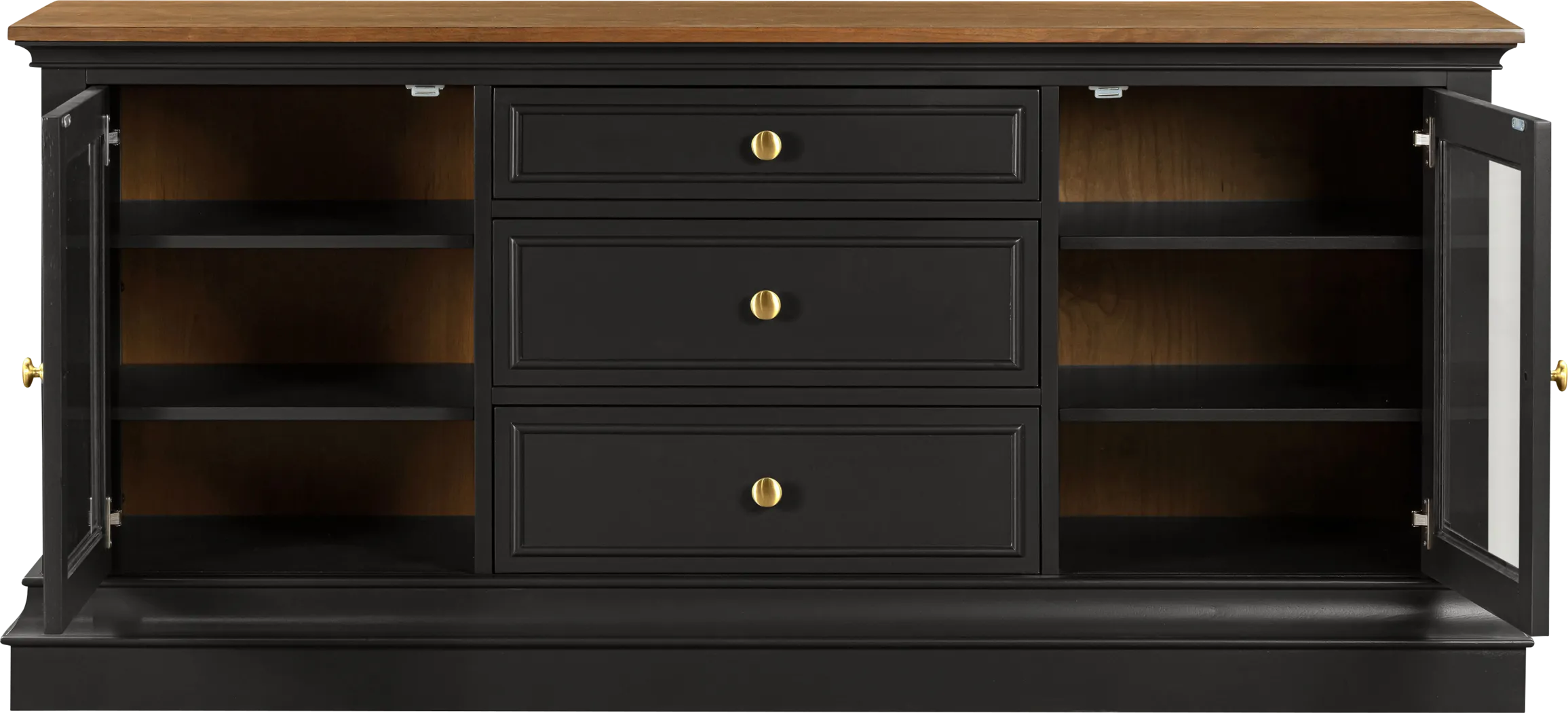 Albermarle Charcoal 68.5 in. Console - Thumbnail - Image 4