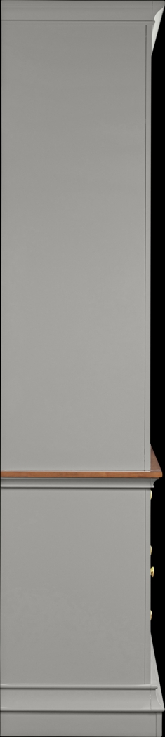 Albermarle Gray 2 Pc Wall Unit with 68.5 in. Console - Thumbnail - Image 12