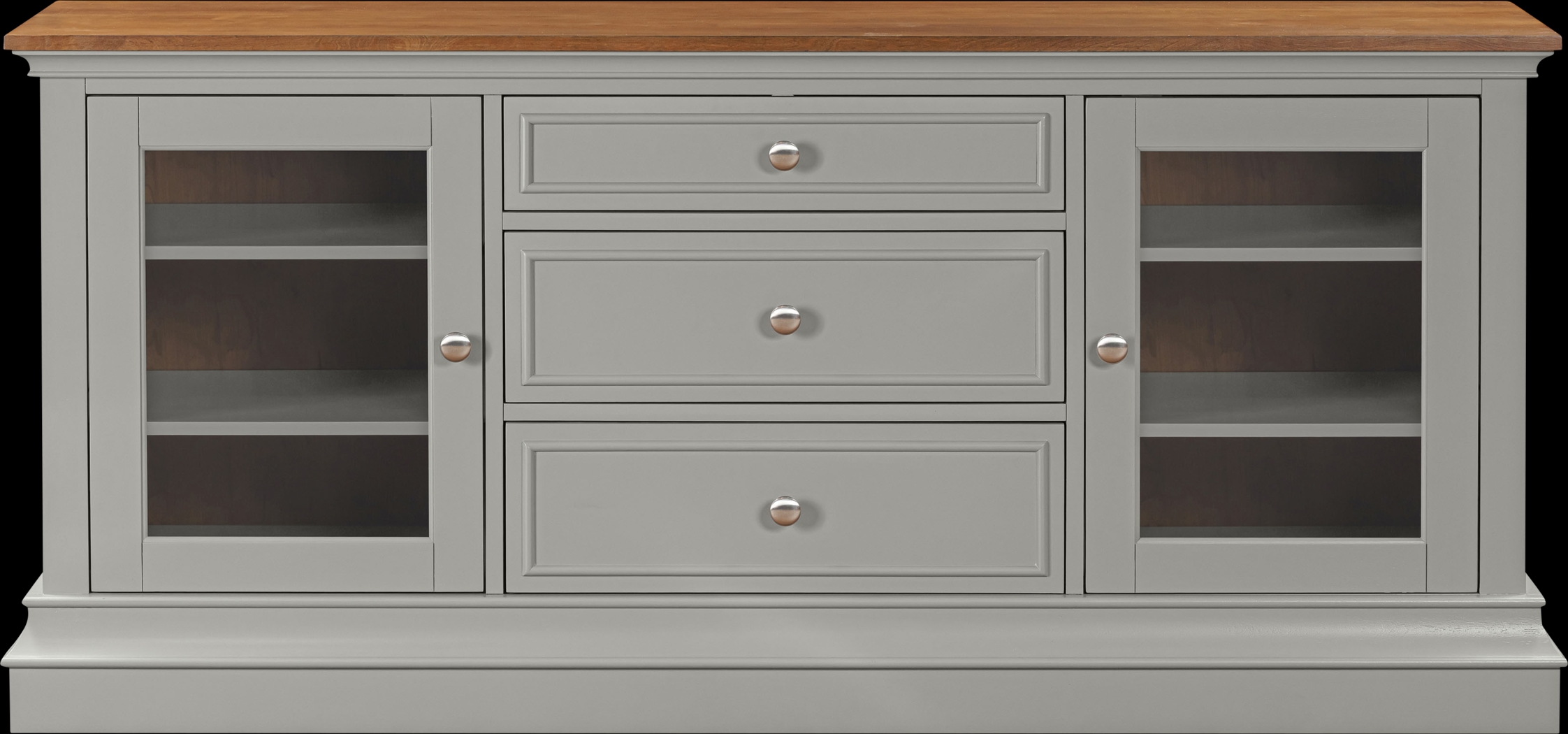 Albermarle Gray 68.5 in. Console - Thumbnail - Image 11