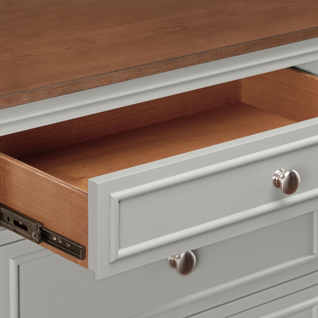 Albermarle Gray 68.5 in. Console - Thumbnail - Image 16