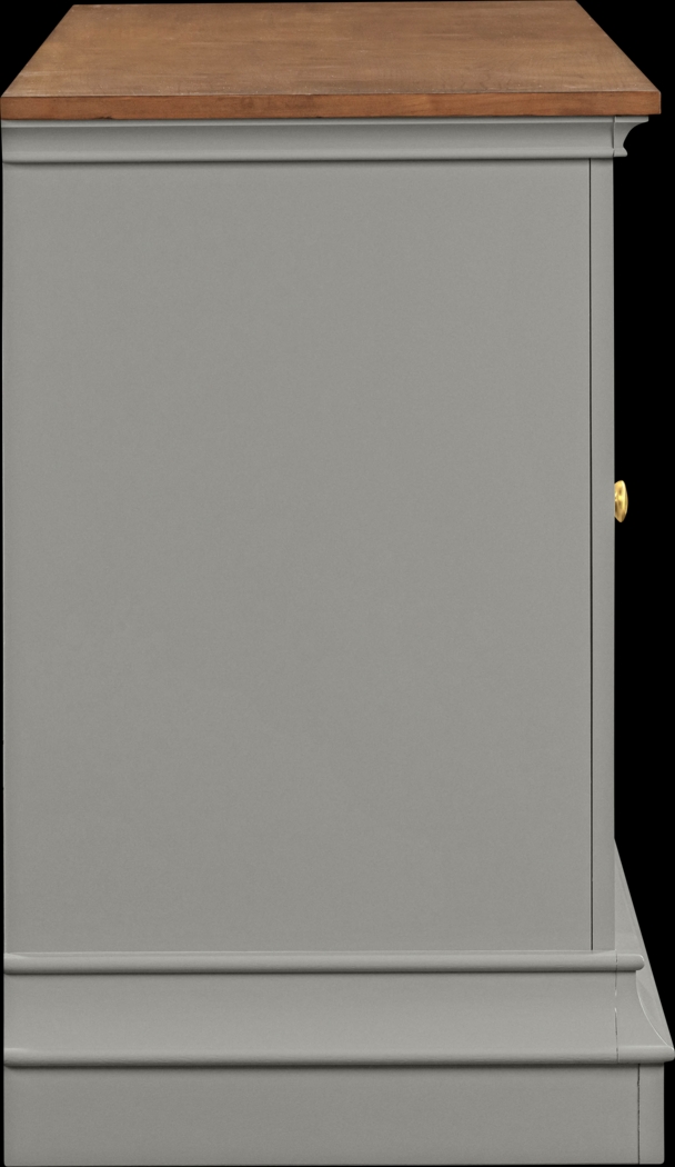 Albermarle Gray 68.5 in. Console - Thumbnail - Image 6