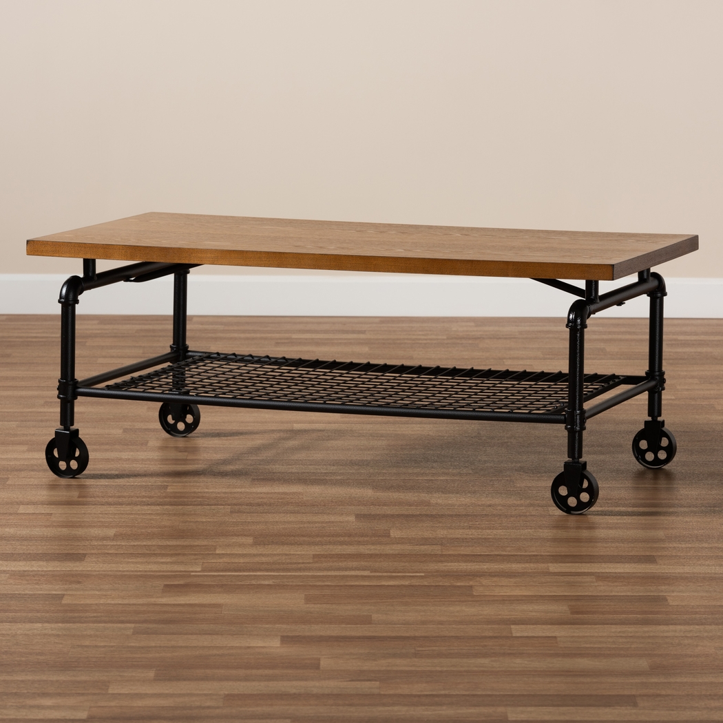 Albia Brown Cocktail Table - Thumbnail - Image 6