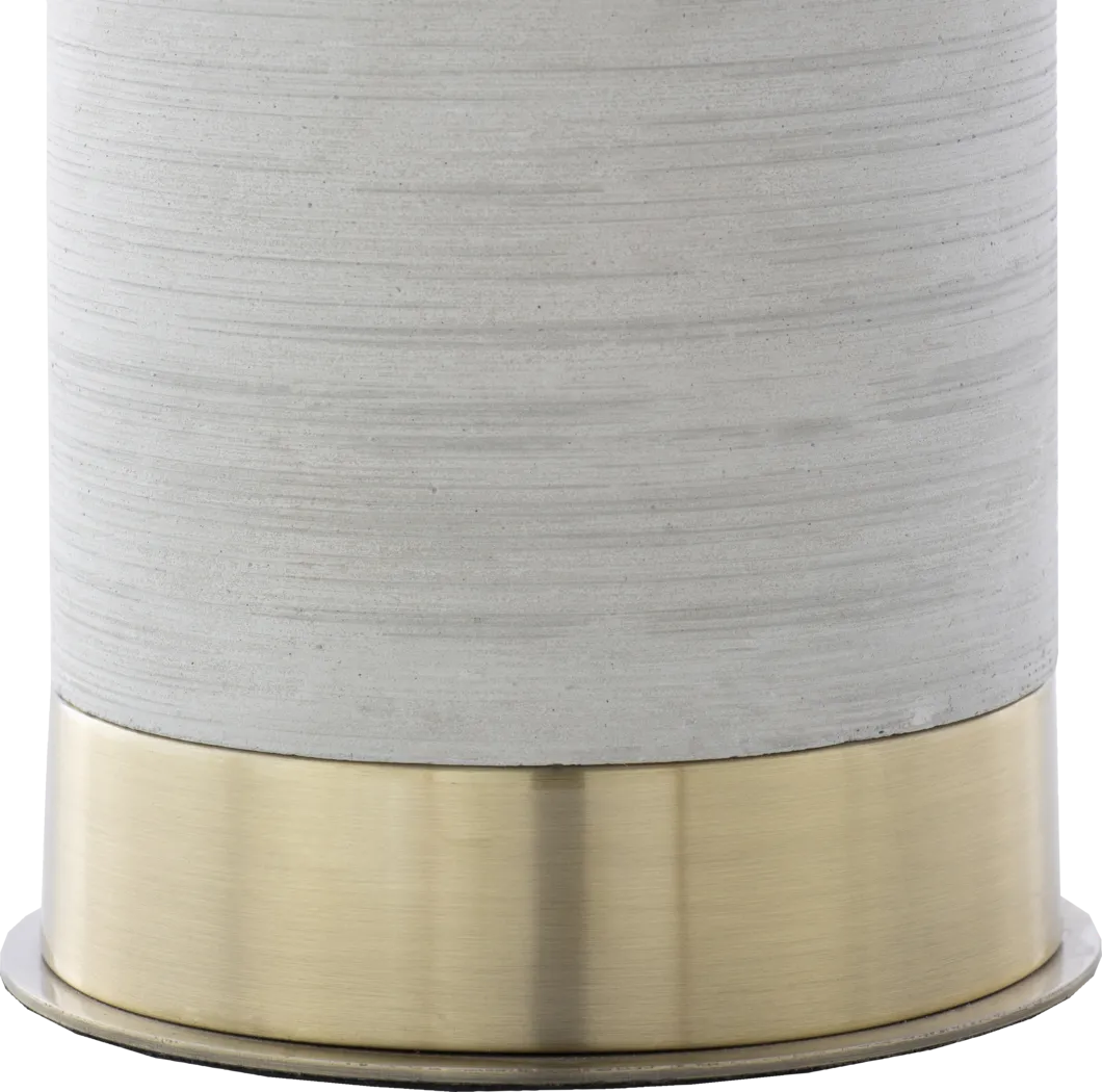 Albie Drive Gray Lamp - Thumbnail - Image 2