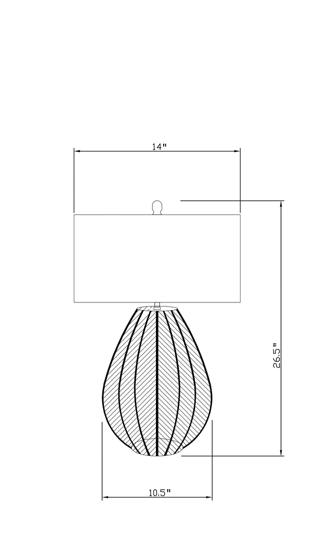 Albion Street Natural Lamp - Thumbnail - Image 6