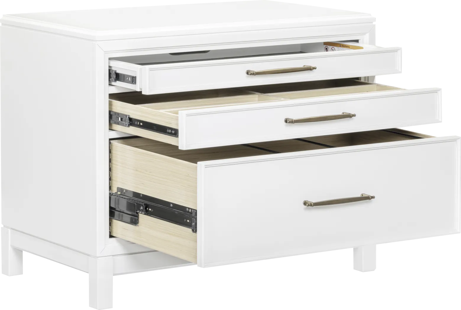 Albion White File Cabinet - Thumbnail - Image 2