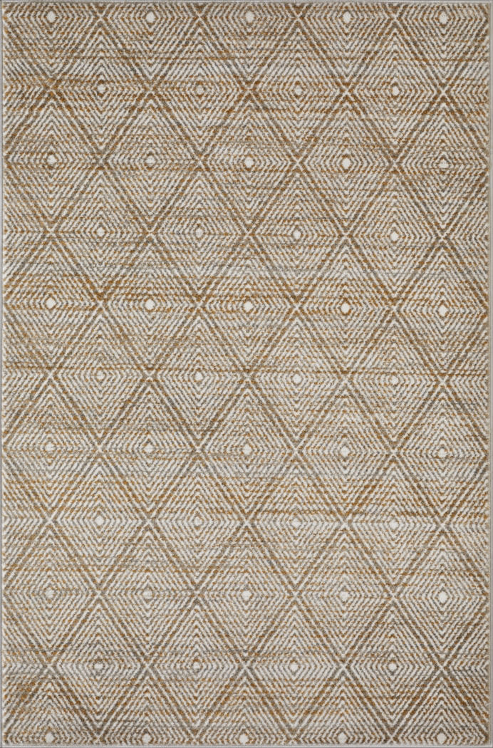Alburnt Beige 5'3 x 7'3 Area Rug - Thumbnail - Image 1
