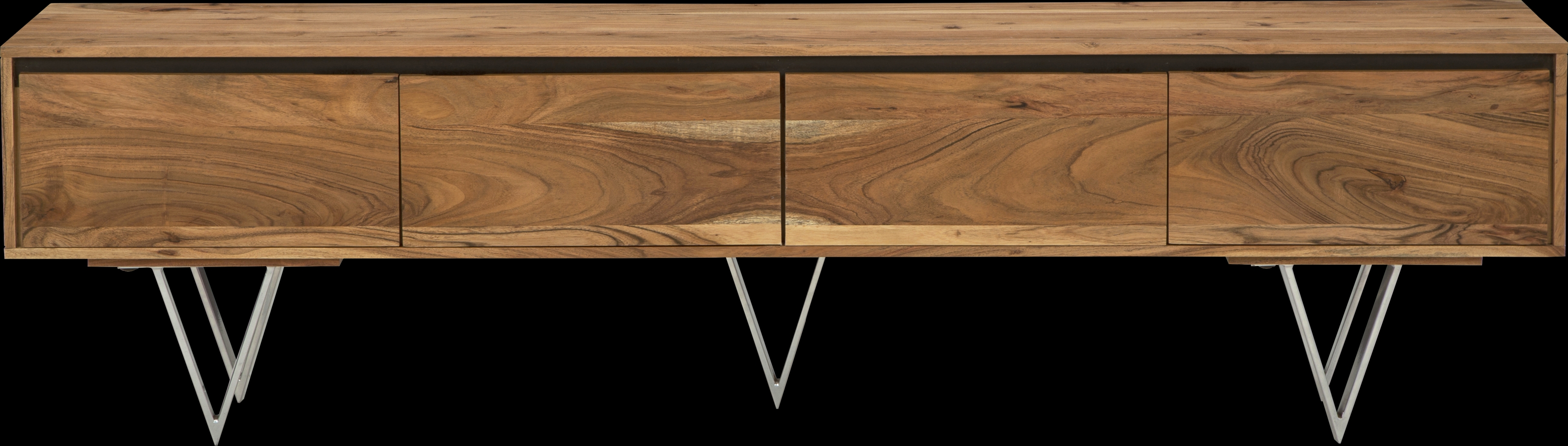 Alcante Brown 80 in. Tv Console - Thumbnail - Image 3