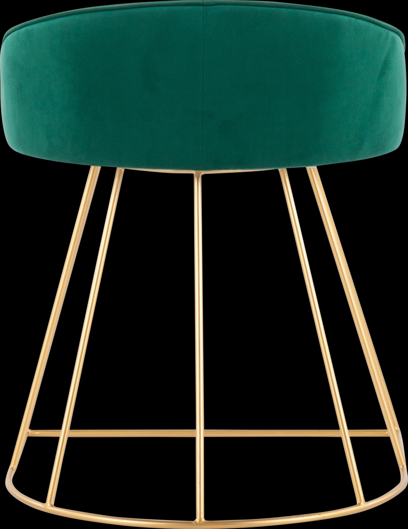 Alcanza Green Vanity Stool - Thumbnail - Image 4