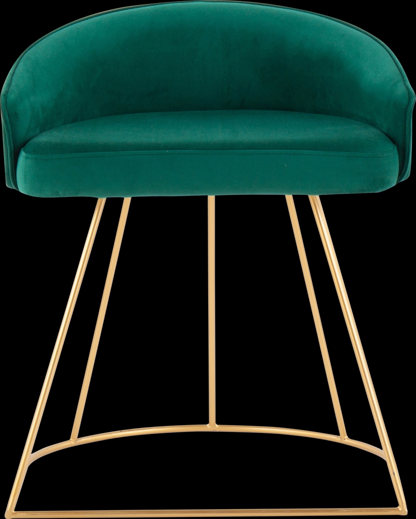 Alcanza Green Vanity Stool - Thumbnail - Image 5