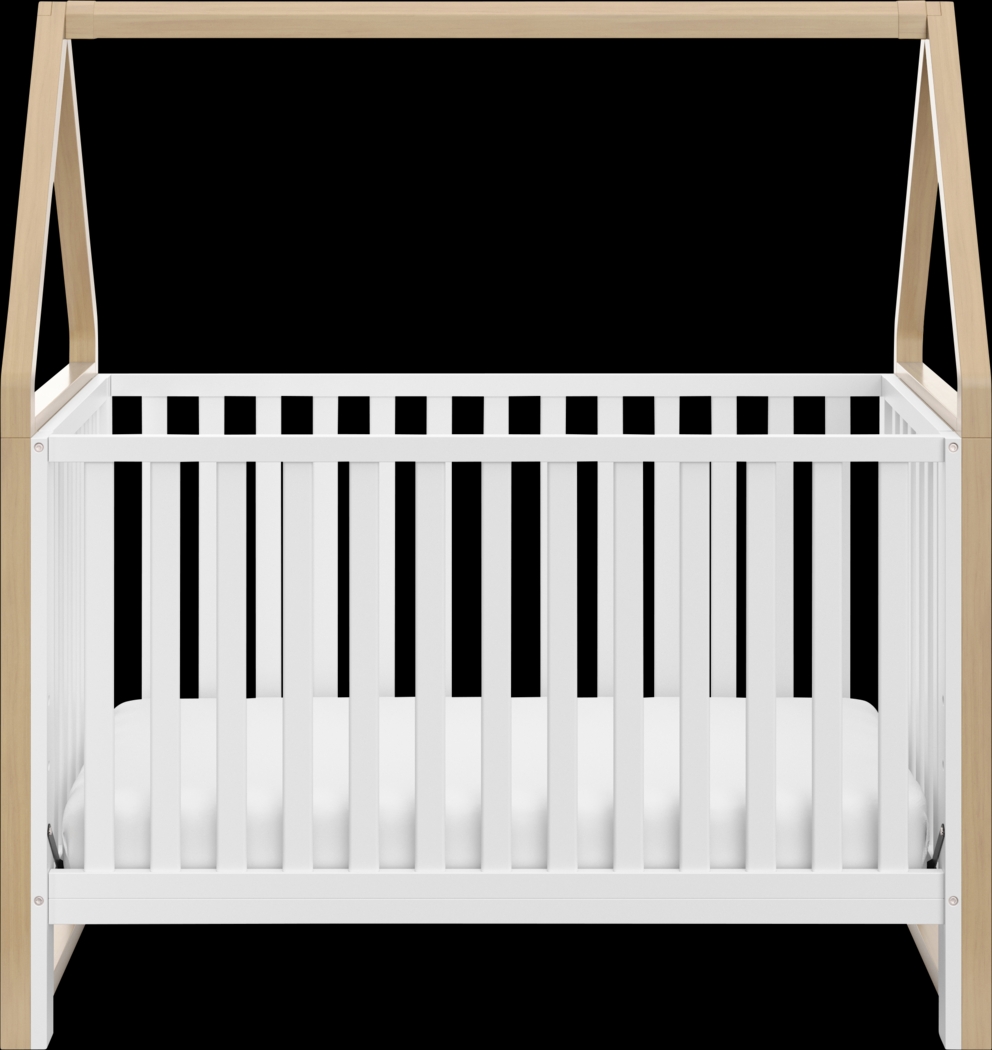 Alcie White Convertible Crib - Thumbnail - Image 3