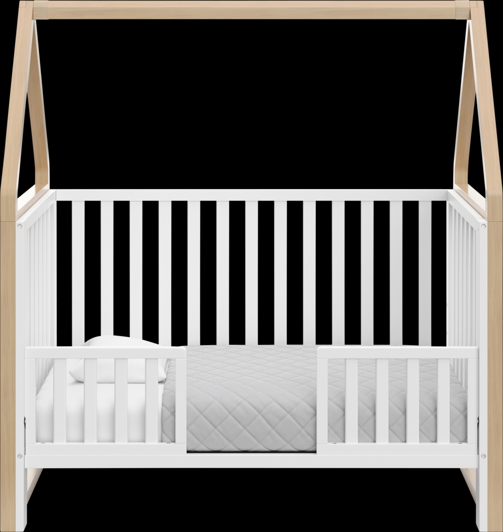Alcie White Convertible Crib - Thumbnail - Image 6