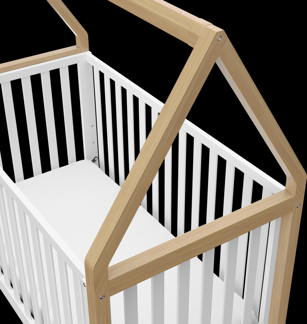Alcie White Convertible Crib - Thumbnail - Image 7