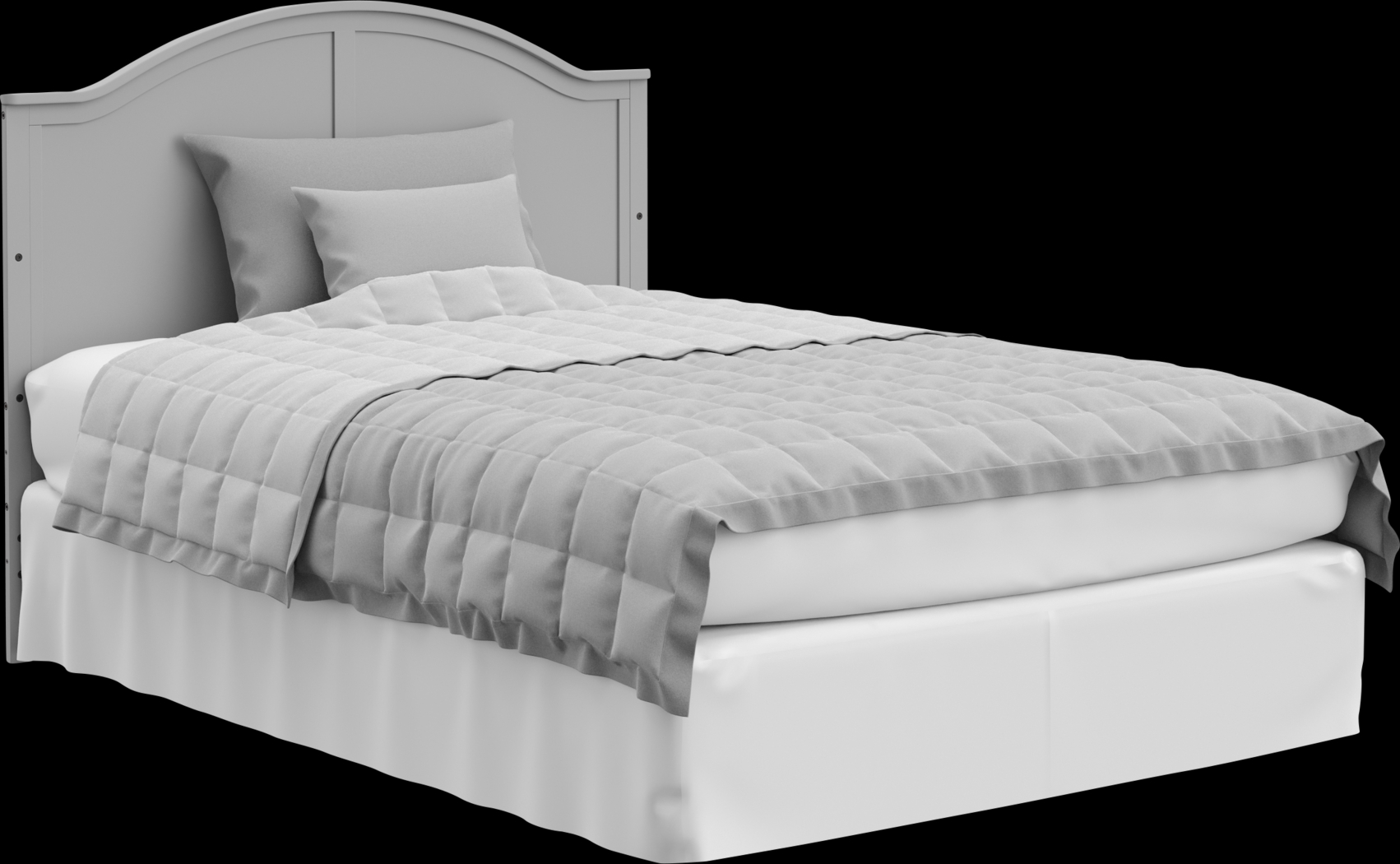 Alcindor Gray Convertible Crib - Thumbnail - Image 8