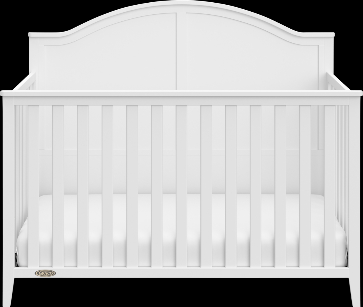 Alcindor White Convertible Crib - Thumbnail - Image 3