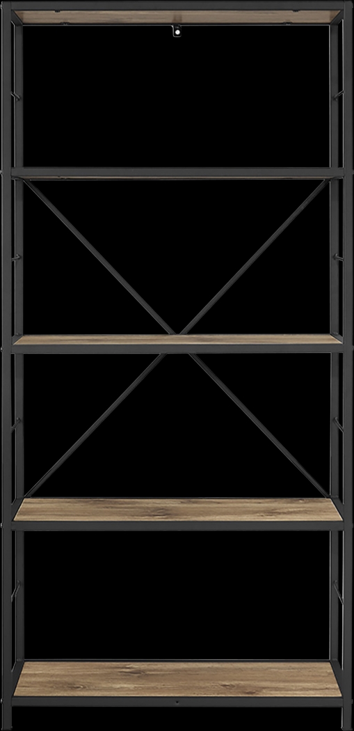 Alcott Brown Bookcase - Thumbnail - Image 1