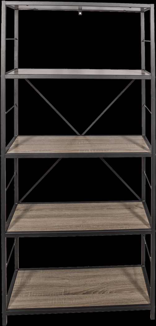 Alcott Gray Bookcase - Thumbnail - Image 1