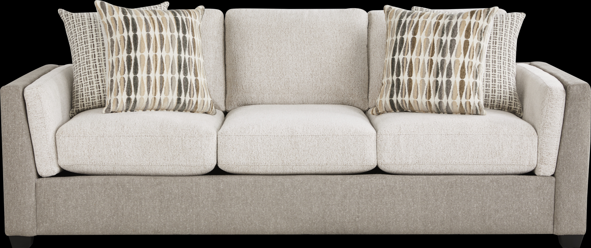 Alcott Gray 7Pc Sleeper Living Room Set - Thumbnail - Image 2