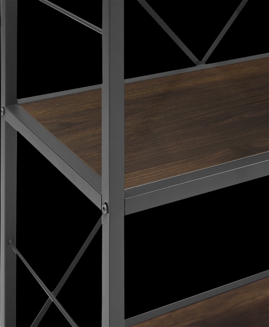 Alcott Walnut Bookcase - Thumbnail - Image 3
