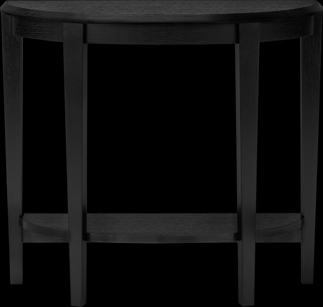 Alculo Black Console Table - Thumbnail - Image 1