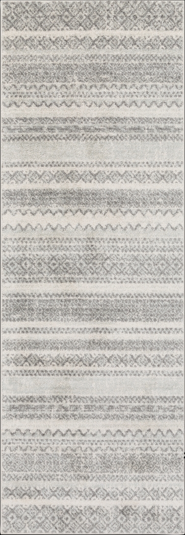 Aldair Gray 2'7 x 7'6 Runner Rug - Thumbnail - Image 1