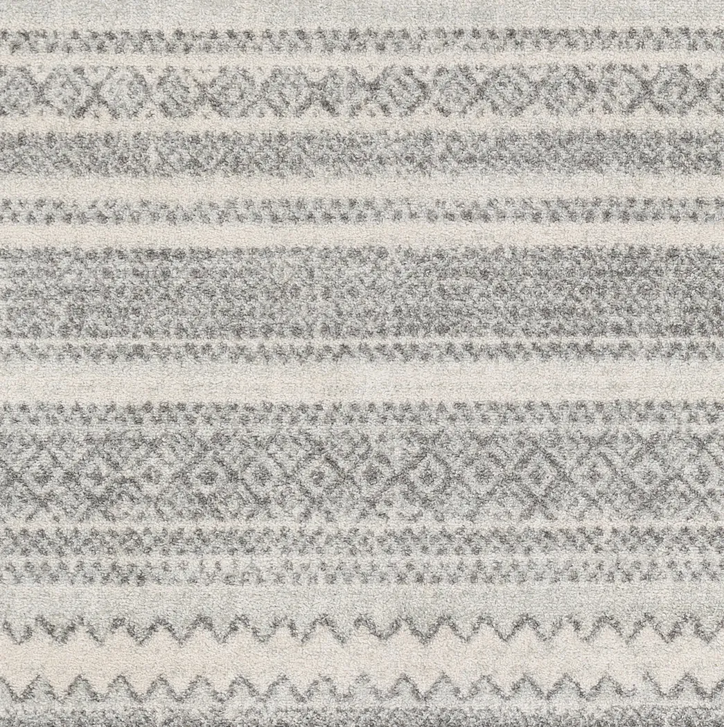 Aldair Gray 7'10 x 10'3 Rug - Thumbnail - Image 4