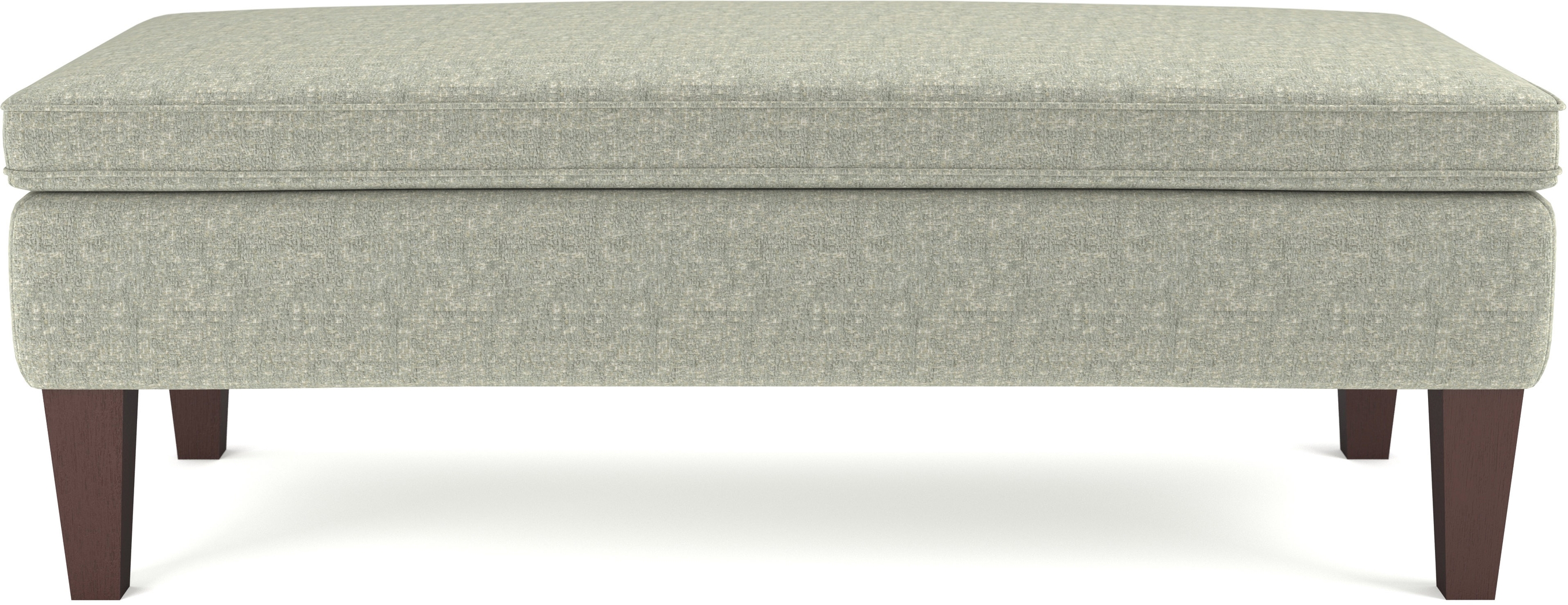 Aldama Light Gray Storage Ottoman - Thumbnail - Image 2
