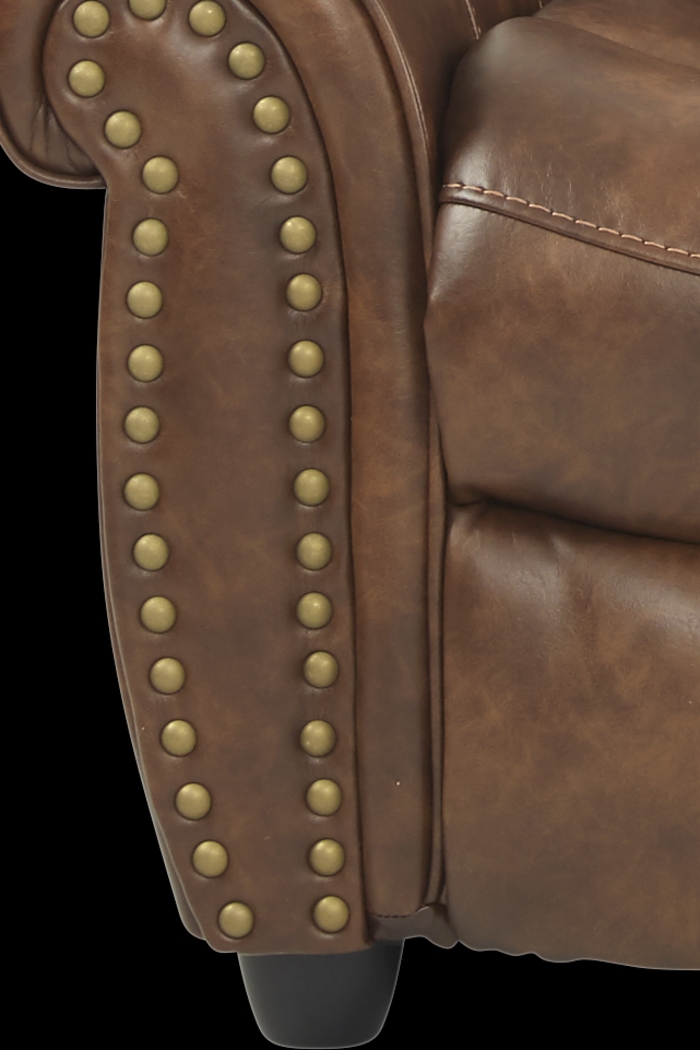 Alden Point Brown 5 Pc Living Room with Reclining Sofa - Thumbnail - Image 8