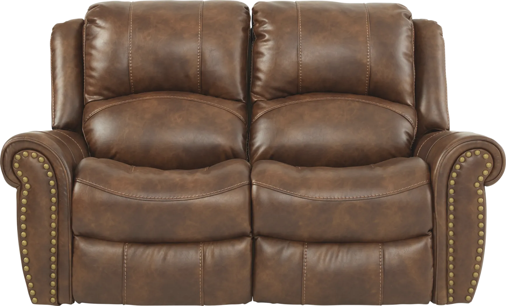 Alden Point Brown Power Reclining Loveseat - Thumbnail - Image 2
