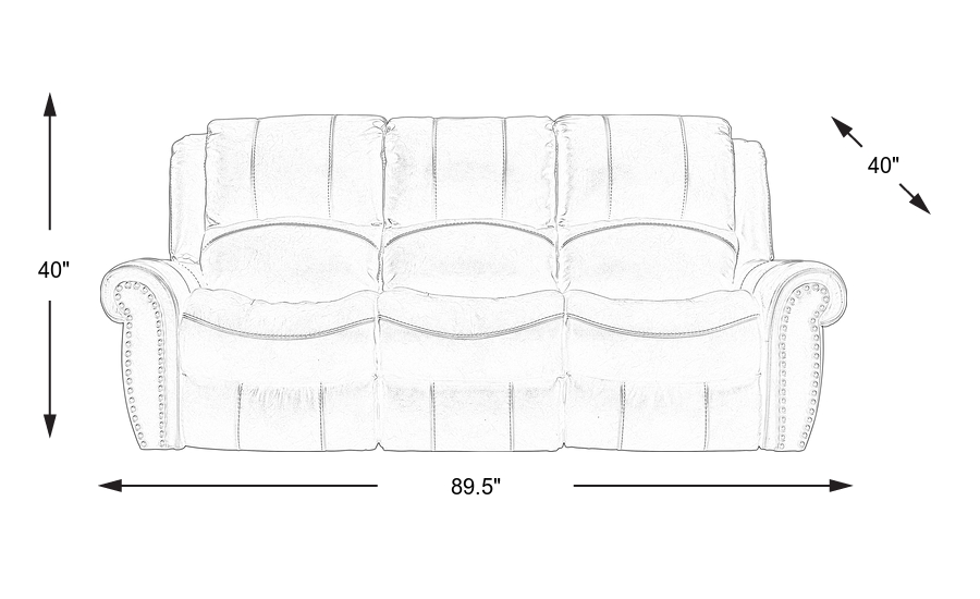 Dimension Image. Please refer to the Dimension Tab on this page for dimension details.