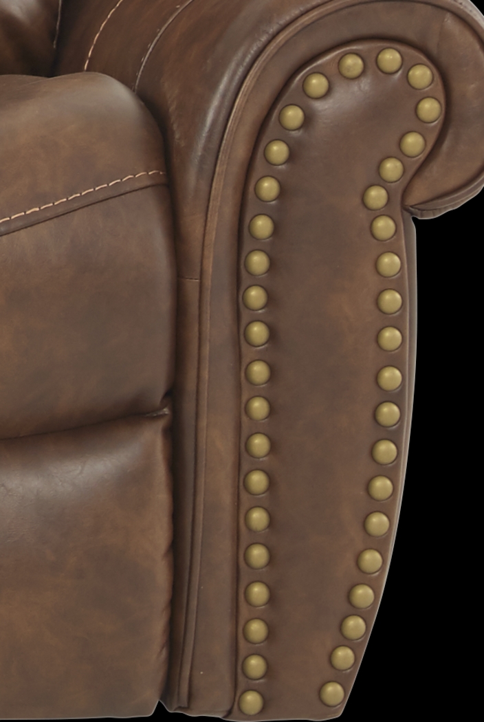 Alden Point Brown 5 Pc Living Room with Reclining Sofa - Thumbnail - Image 6