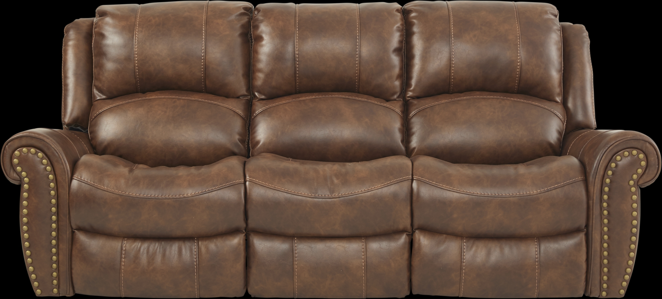 Alden Point Brown 5 Pc Living Room with Reclining Sofa - Thumbnail - Image 4