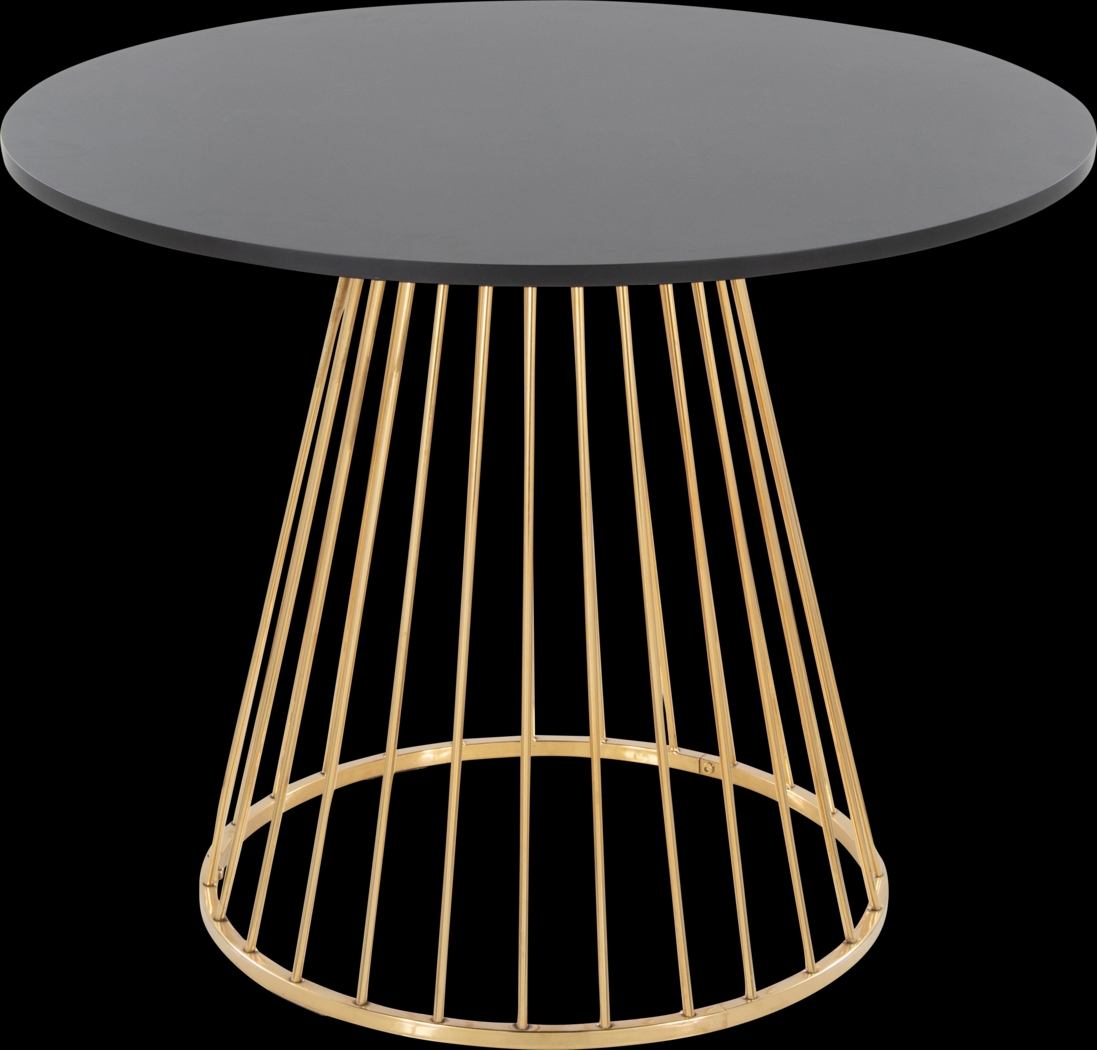Aldendell Black Dining Table - Thumbnail - Image 4