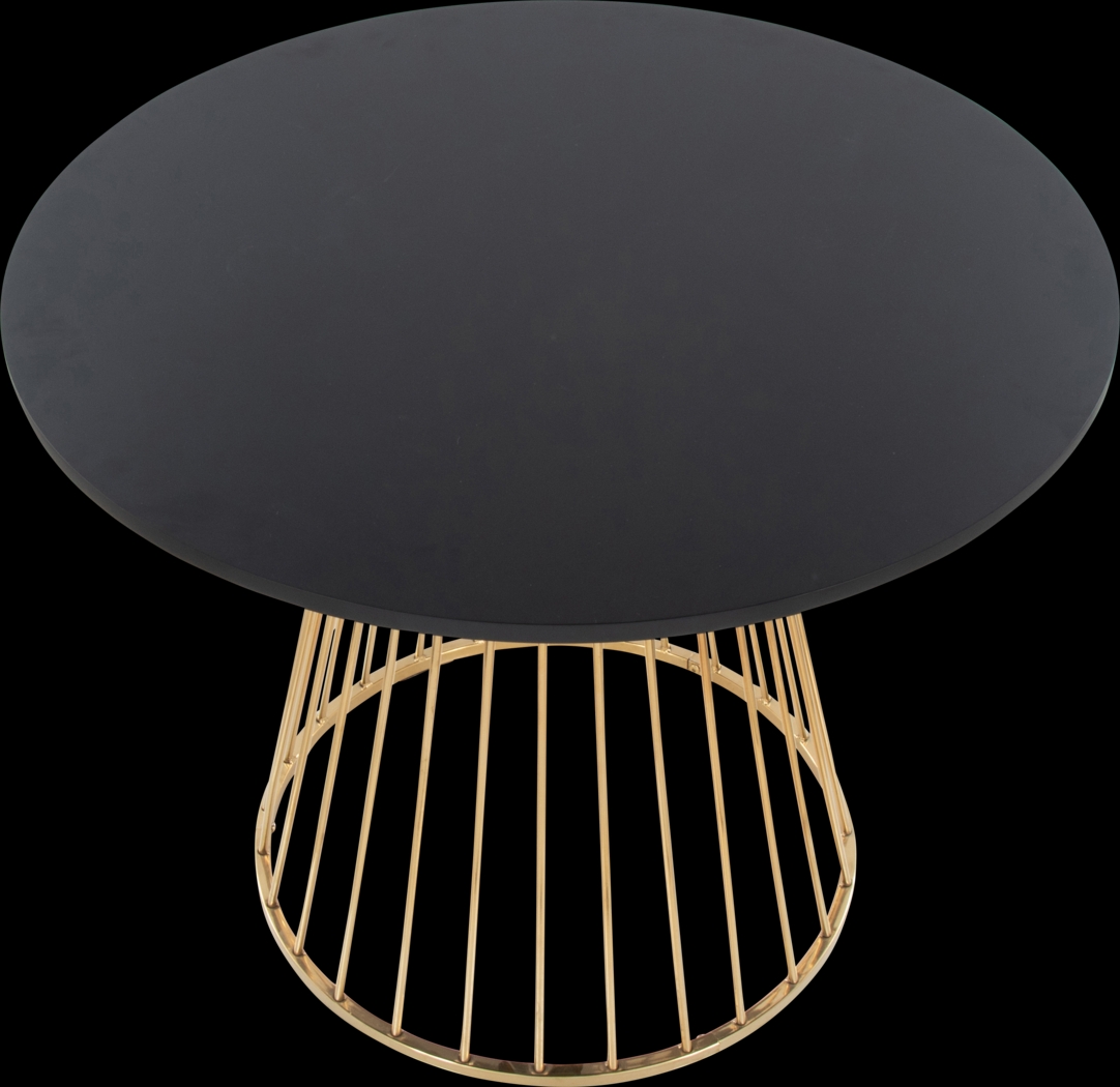 Aldendell Black Dining Table - Thumbnail - Image 5