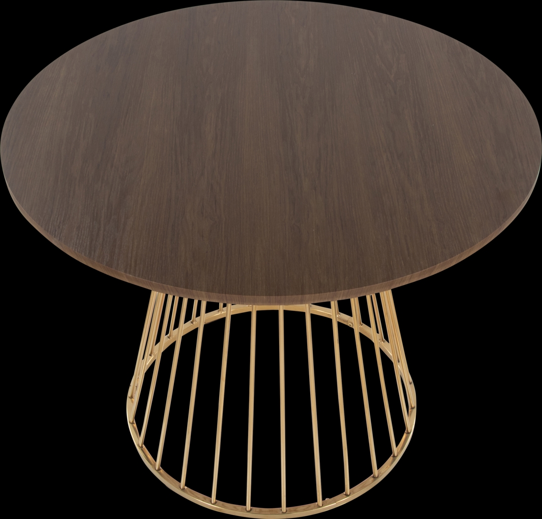 Aldendell Walnut Dining Table - Thumbnail - Image 5