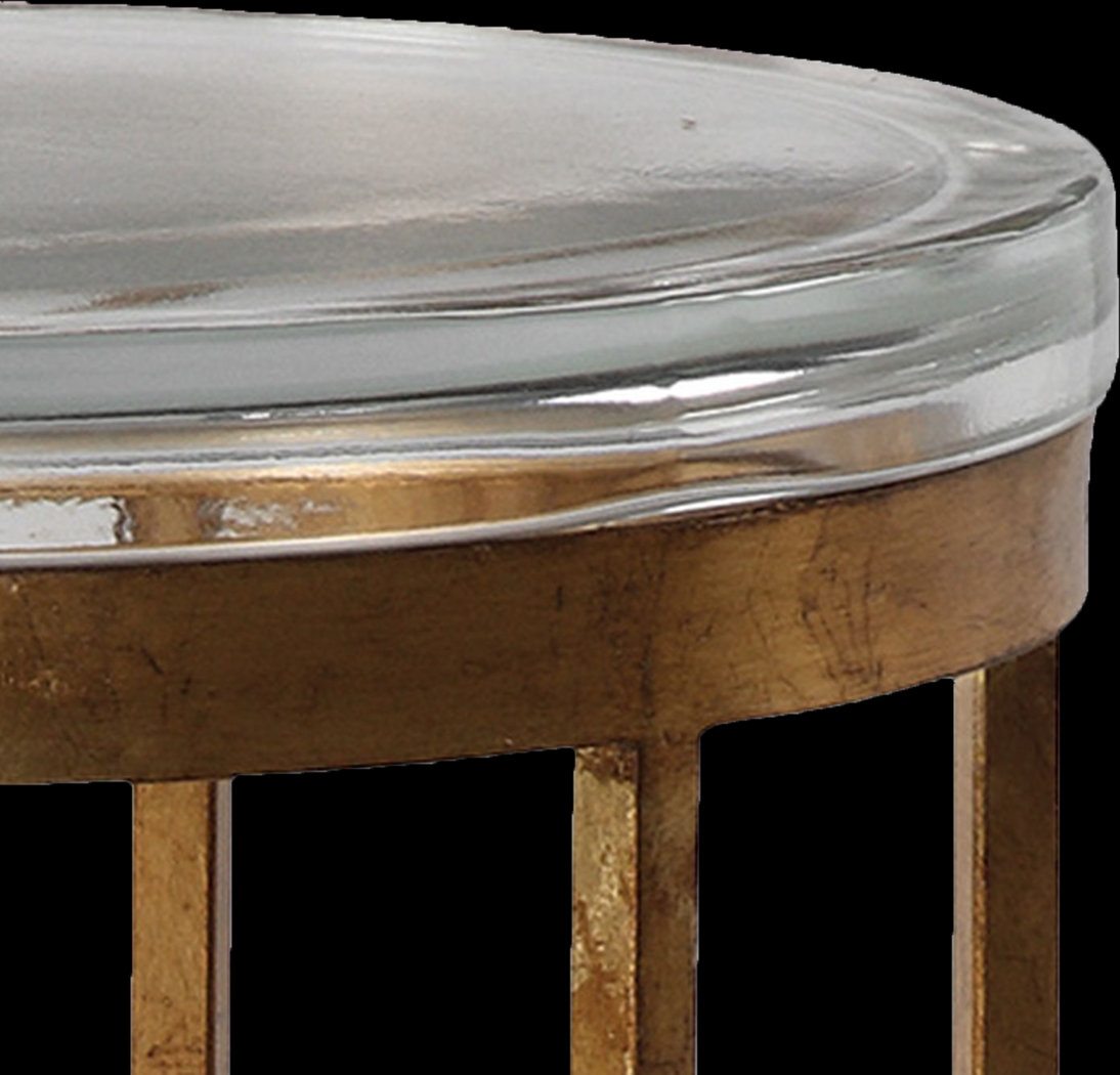 Aldenwood Gold Accent Table - Thumbnail - Image 2