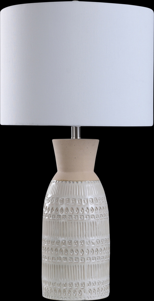 Alder Circle White Lamp - Thumbnail - Image 1