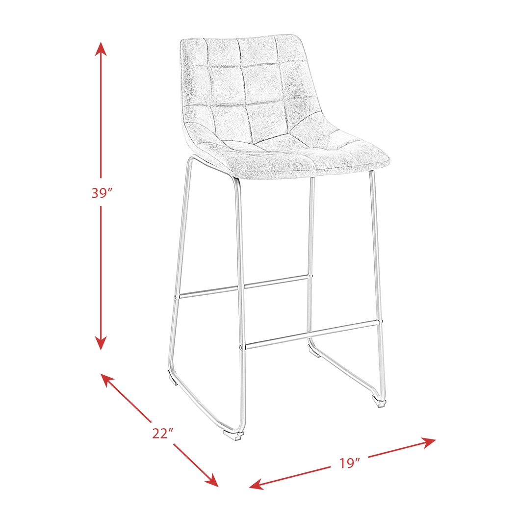 Aldergate Brown Bar Stool Set - Thumbnail - Image 11