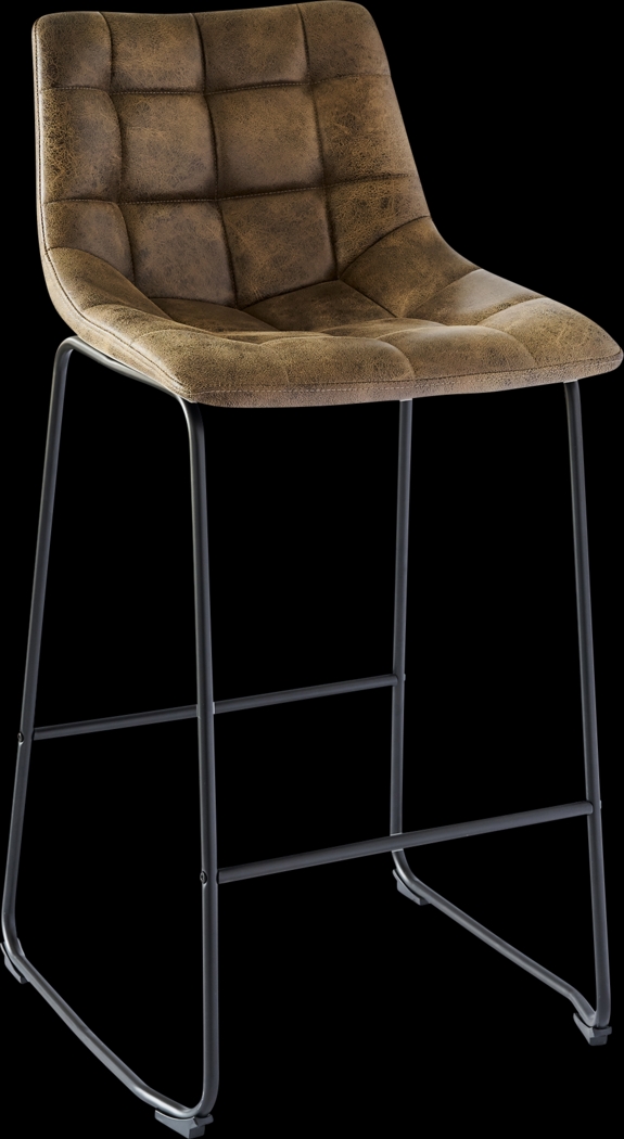 Aldergate Brown Bar Stool Set - Thumbnail - Image 3