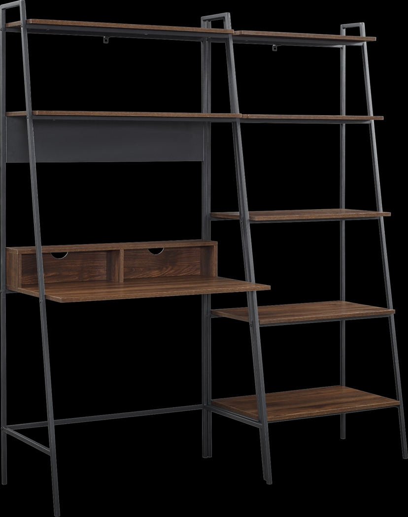 Alderknoll Brown 2 Pc. Desk Set - Thumbnail - Image 1