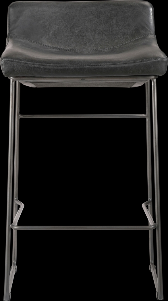 Alderney Black Counter Height Stool - Thumbnail - Image 2