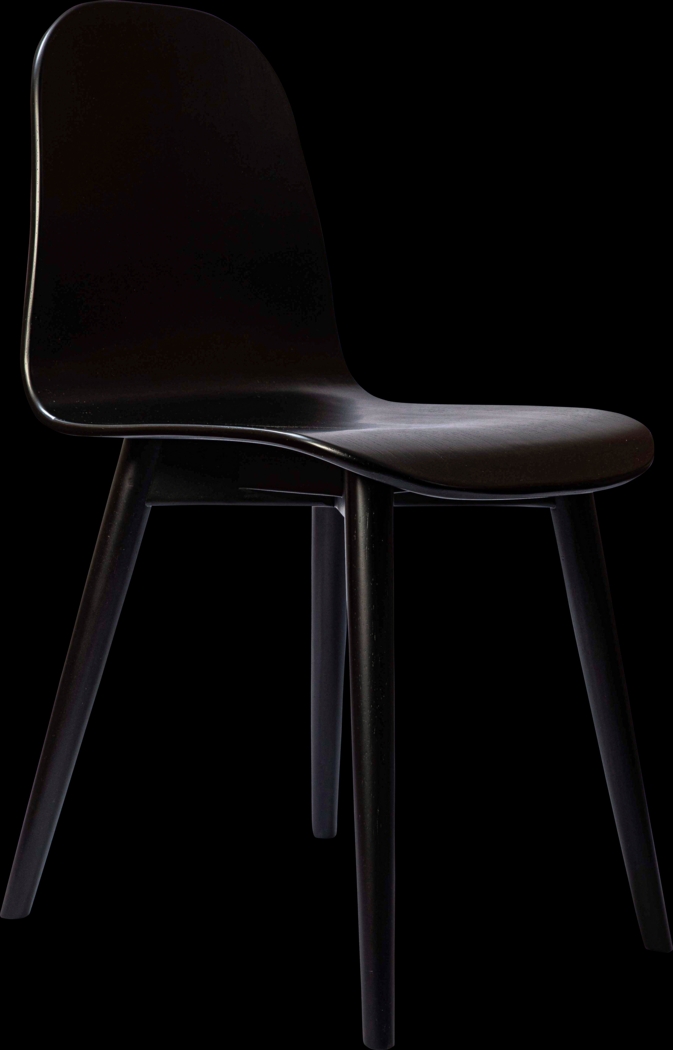 Alderon Black Side Chair - Thumbnail - Image 9